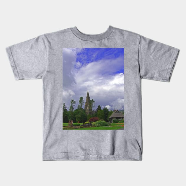 St Mary's Church Kids T-Shirt by tomg